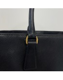 PRADA BN1874 Saffiano Lux Tote Bag with Shoulder Strap – GHW