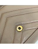 GUCCI GG Marmont Mini Shoulder Bag in Beige Lambskin – GHW