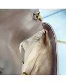 GUCCI GG Marmont Mini Shoulder Bag in Beige Lambskin – GHW