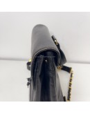 CHANEL Vintage CC Logo Backpack in Black Grained Calfskin – GHW