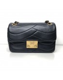CHANEL Small Pagoda Flap Shoulder Bag in Black Scallop Quilted Lambskin – GHW (Series 21 – Year 2016)