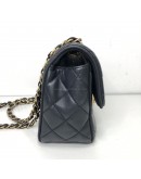 CHANEL Small Pagoda Flap Shoulder Bag in Black Scallop Quilted Lambskin – GHW (Series 21 – Year 2016)