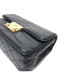 CHANEL Small Pagoda Flap Shoulder Bag in Black Scallop Quilted Lambskin – GHW (Series 21 – Year 2016)