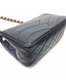CHANEL Small Pagoda Flap Shoulder Bag in Black Scallop Quilted Lambskin – GHW (Series 21 – Year 2016)