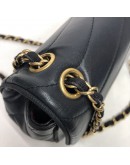 CHANEL Small Pagoda Flap Shoulder Bag in Black Scallop Quilted Lambskin – GHW (Series 21 – Year 2016)