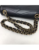 CHANEL Small Pagoda Flap Shoulder Bag in Black Scallop Quilted Lambskin – GHW (Series 21 – Year 2016)
