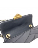 CHANEL Small Pagoda Flap Shoulder Bag in Black Scallop Quilted Lambskin – GHW (Series 21 – Year 2016)