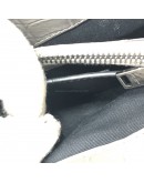 YVES SAINT LAURENT Medium College Monogram Satchel in Grey Croc Embossed Calfskin – RHW