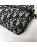 CHRISTIAN DIOR Safari Bag with Strap in Beige and Black Dior Oblique Jacquard - SHW (Year 2021)