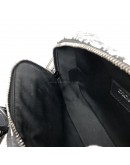 CHRISTIAN DIOR Safari Bag with Strap in Beige and Black Dior Oblique Jacquard - SHW (Year 2021)