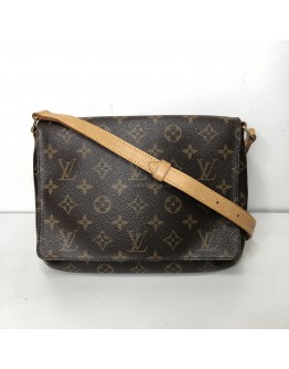 LOUIS VUITTON Monogram Musette Tango Crossbody Bag – GHW