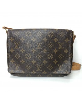 LOUIS VUITTON Monogram Musette Tango Crossbody Bag – GHW