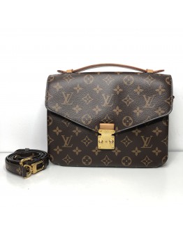 LOUIS VUITTON Monogram Pochette Metis with Shoulder Strap – GHW (Year 2018)