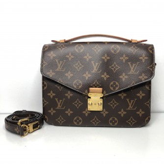 LOUIS VUITTON Monogram Pochette Metis with Shoulder Strap – GHW (Year 2018)
