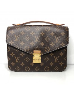 LOUIS VUITTON Monogram Pochette Metis with Shoulder Strap – GHW (Year 2018)