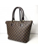 LOUIS VUITTON Damier Ebene Saleya PM Tote Bag – GHW