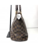 LOUIS VUITTON Damier Ebene Saleya PM Tote Bag – GHW