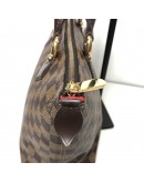 LOUIS VUITTON Damier Ebene Saleya PM Tote Bag – GHW