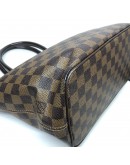 LOUIS VUITTON Damier Ebene Saleya PM Tote Bag – GHW