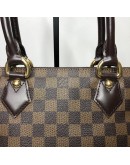 LOUIS VUITTON Damier Ebene Saleya PM Tote Bag – GHW