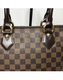 LOUIS VUITTON Damier Ebene Saleya PM Tote Bag – GHW