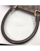 LOUIS VUITTON Damier Ebene Saleya PM Tote Bag – GHW