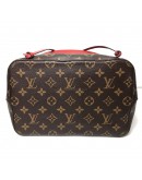 LOUIS VUITTON Monogram NeoNoe MM Drawstring Bucket Bag in Red – GHW (Year 2018)