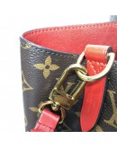 LOUIS VUITTON Monogram NeoNoe MM Drawstring Bucket Bag in Red – GHW (Year 2018)