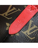LOUIS VUITTON Monogram NeoNoe MM Drawstring Bucket Bag in Red – GHW (Year 2018)