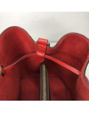 LOUIS VUITTON Monogram NeoNoe MM Drawstring Bucket Bag in Red – GHW (Year 2018)