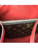 LOUIS VUITTON Monogram NeoNoe MM Drawstring Bucket Bag in Red – GHW (Year 2018)