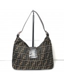 FENDI Borsa Hobo Shoulder Bag in Zucca Canvas – SHW