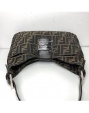 FENDI Borsa Hobo Shoulder Bag in Zucca Canvas – SHW