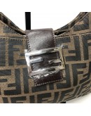 FENDI Borsa Hobo Shoulder Bag in Zucca Canvas – SHW