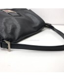 FENDI Mamma Baguette Shoulder Bag in Black Lambskin – SHW
