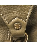 CELINE East West Satchel Shoulder Bag in Taupe Soft Grained Calfskin – GHW