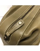 CELINE East West Satchel Shoulder Bag in Taupe Soft Grained Calfskin – GHW