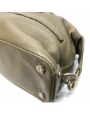 CELINE East West Satchel Shoulder Bag in Taupe Soft Grained Calfskin – GHW
