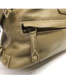 CELINE East West Satchel Shoulder Bag in Taupe Soft Grained Calfskin – GHW
