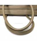 CELINE East West Satchel Shoulder Bag in Taupe Soft Grained Calfskin – GHW