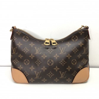 LOUIS VUITTON Monogram Boulogne PM Handbag with Shoulder Strap – GHW (Microchip – Year 2022)