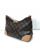 LOUIS VUITTON Monogram Boulogne PM Handbag with Shoulder Strap – GHW (Microchip – Year 2022)