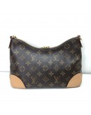 LOUIS VUITTON Monogram Boulogne PM Handbag with Shoulder Strap – GHW (Microchip – Year 2022)