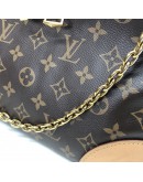 LOUIS VUITTON Monogram Boulogne PM Handbag with Shoulder Strap – GHW (Microchip – Year 2022)