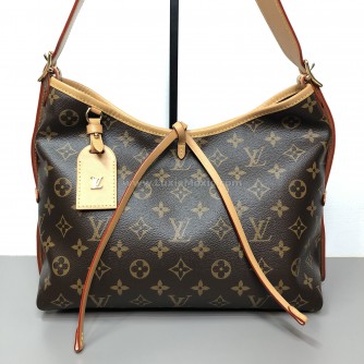 LOUIS VUITTON Monogram CarryAll PM Handbag with Pochette – GHW (Microchip – Year 2025)