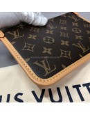 LOUIS VUITTON Monogram CarryAll PM Handbag with Pochette – GHW (Microchip – Year 2025)
