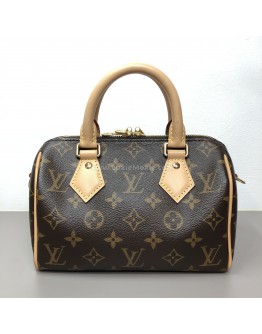 LOUIS VUITTON Monogram Speedy Bandouliere 20 Handbag with Black Shoulder Strap – GHW (Microchip – Year 2024)