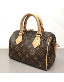 LOUIS VUITTON Monogram Speedy Bandouliere 20 Handbag with Black Shoulder Strap – GHW (Microchip – Year 2024)