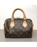 LOUIS VUITTON Monogram Speedy Bandouliere 20 Handbag with Black Shoulder Strap – GHW (Microchip – Year 2024)