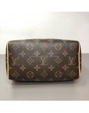 LOUIS VUITTON Monogram Speedy Bandouliere 20 Handbag with Black Shoulder Strap – GHW (Microchip – Year 2024)
